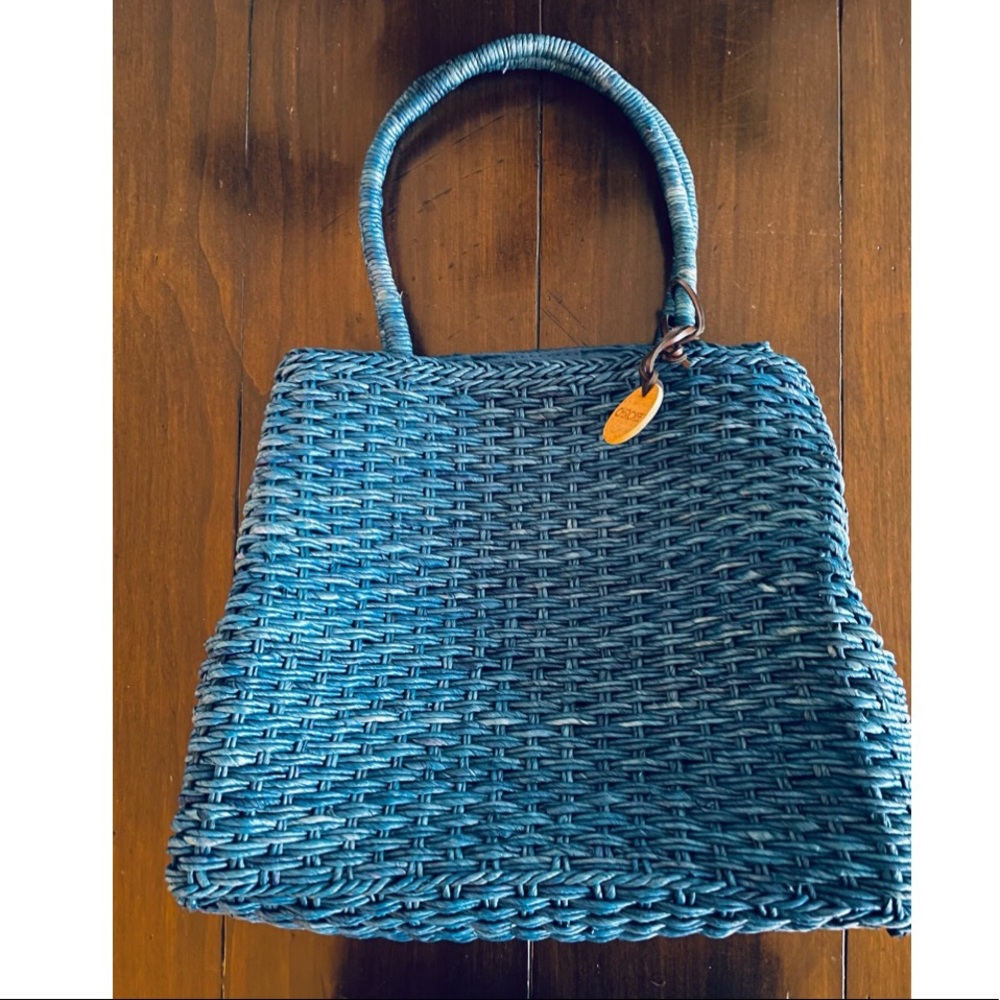Cherokee Woven Straw Handbag